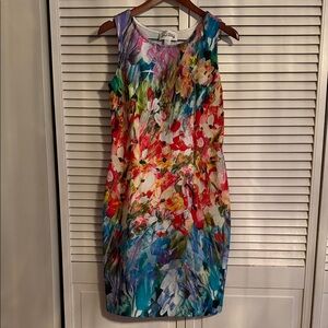 Joseph Ribkoff Multicolor Floral Dress